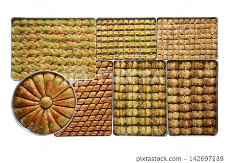 Turkish Dessert Baklava Turkish Dessert Baklava 142697289