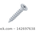 Screw, flat illustration 142697638