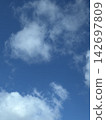 Blue sky with clouds 142697809
