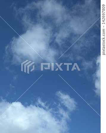 Blue sky with clouds Blue sky with clouds 142697809