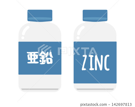鋅補充劑圖示 鋅補充劑圖示 142697813