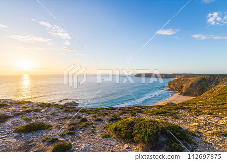 Sunset Landscape along the Innes National Park Coast, Yorke Peninsula, South Australia Sunset Landscape along the Innes National Park Coast, Yorke Peninsula, South Australia 142697875