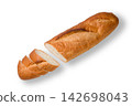 A delicious-looking slice of French bread 142698043