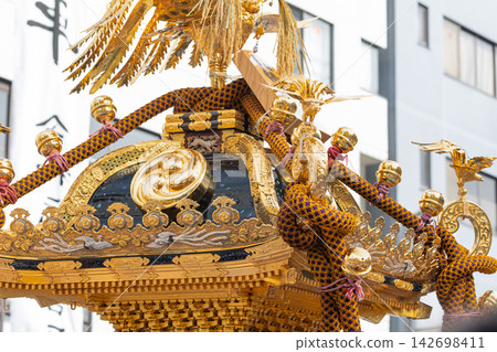 Tomioka Hachimangu Shrine示例節日女神 Tomioka Hachimangu Shrine示例節日女神 142698411