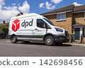 DPD delivery van parked on a residential street. London, UK, 16 June 2024 142698456