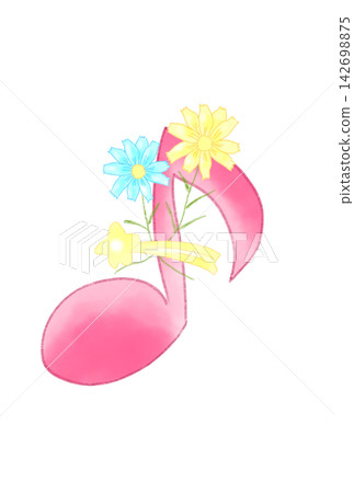 音符與波斯菊 音符與波斯菊 142698875