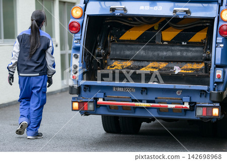 垃圾車打包車 垃圾車打包車 142698968