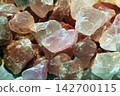 rose quartz minerals 142700115