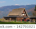 Gassho-zukuri houses in the Ainokura settlement of Gokayama 142701021