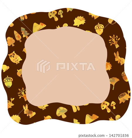 Illustration materials depicting autumn nature and animals Illustration materials depicting autumn nature and animals 142701836