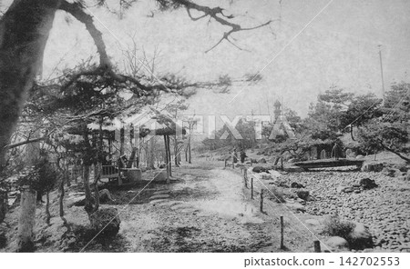 1907-1918 年的老照片,長野市紀念公園(現城山公園)。 1907-1918 年的老照片,長野市紀念公園(現城山公園)。 142702553
