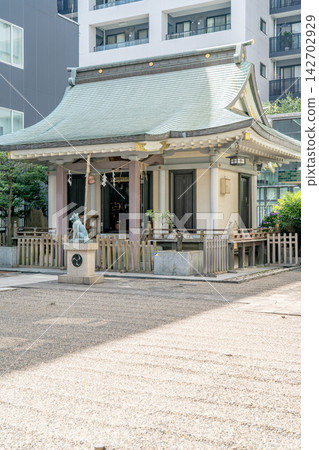 宮安禦岳神社，澀谷宮安坂，參拜堂（奈良縣吉野郡金峰神社的分社），是為前往相模國大山朝聖的信徒祈福的神社。 142702929