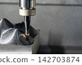 Rough cutting process of mold parts using an indexable ball tool 142703874