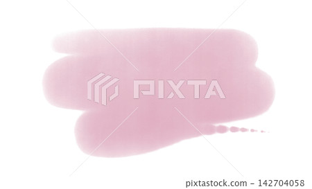 Pink hand-drawn watercolor brush illustration for headings Pink hand-drawn watercolor brush illustration for headings 142704058