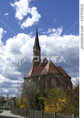 Church at Chiemsee in Bavaria, Germany Church at Chiemsee in Bavaria, Germany 142704828
