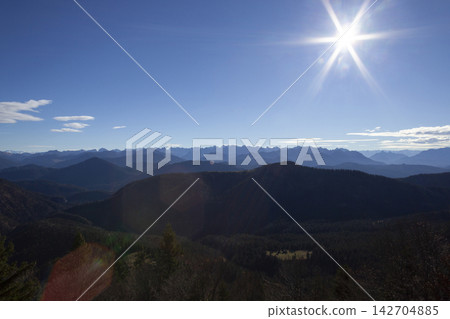 Rabenkopf mountain tour in Bavaria, Germany Rabenkopf mountain tour in Bavaria, Germany 142704885
