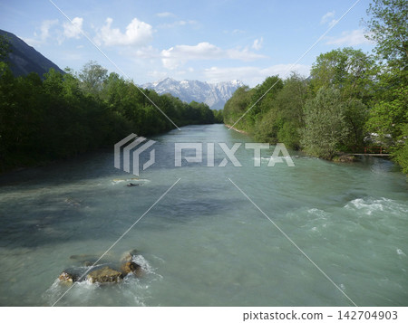 Zugspitze mountain in Bavaria, Germany Zugspitze mountain in Bavaria, Germany 142704903