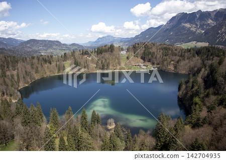 Lake Freibergsee in Bavaria, Germany Lake Freibergsee in Bavaria, Germany 142704935