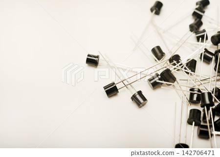 Black plastic photodiodes in packaging. Phototransistors. Semiconductor devices. Black plastic photodiodes in packaging. Phototransistors. Semiconductor devices. 142706471