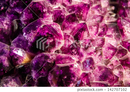 Background texture of purple amethyst gemstone Background texture of purple amethyst gemstone 142707102