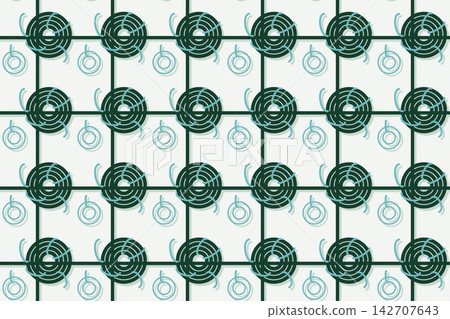 Seamless dark green pattern of leaves Seamless dark green pattern of leaves 142707643