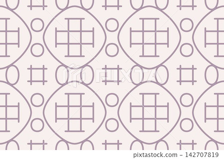 Kaleidoscope interlocking lines seamless background in dusty pink Kaleidoscope interlocking lines seamless background in dusty pink 142707819