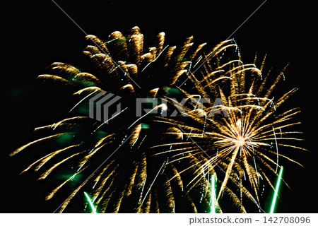 pyrotechnic, fireworks, colorful 142708096