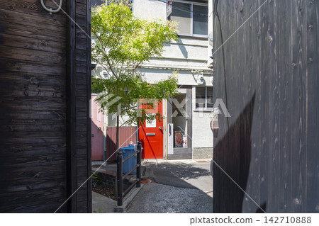 大阪中崎町:傳統的街頭景觀 大阪中崎町:傳統的街頭景觀 142710888