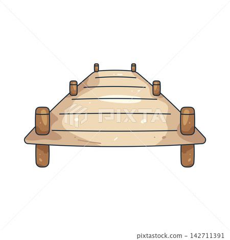 Illustration of dock Illustration of dock 142711391