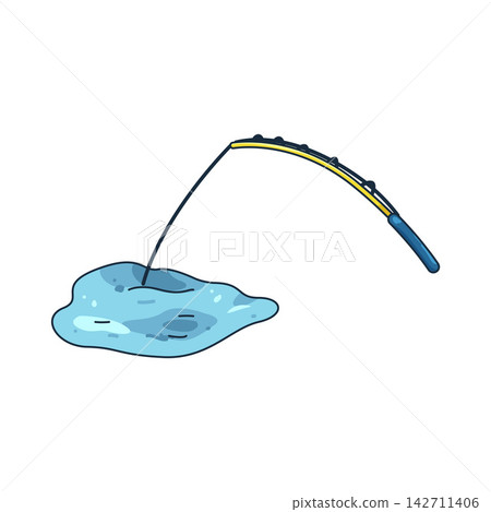 Illustration of fishing 142711406