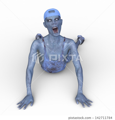 Male zombie Male zombie 142711784