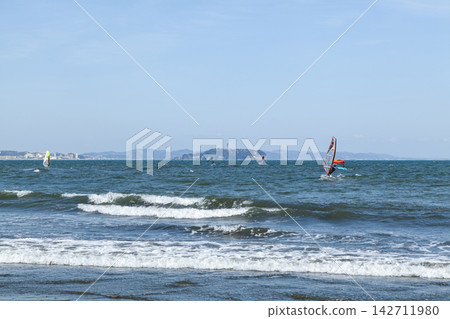 湘南茅崎:江之島景觀與帆板運動 湘南茅崎:江之島景觀與帆板運動 142711980