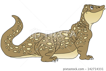 手繪動物插畫☆蜥蜴 手繪動物插畫☆蜥蜴 142714331