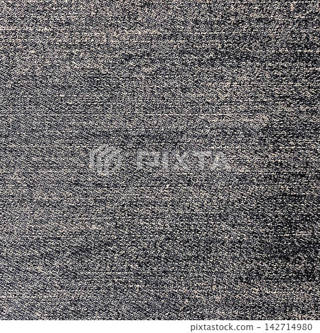 A square background image with a bright, light-colored dark gray, plain denim fabric texture. A square background image with a bright, light-colored dark gray, plain denim fabric texture. 142714980
