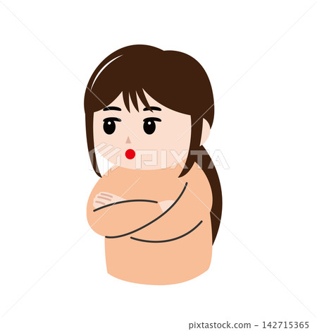 一幅描繪年輕女子頓悟的插圖。 一幅描繪年輕女子頓悟的插圖。 142715365