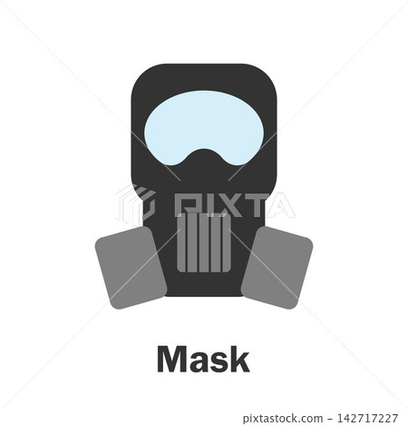 Mask in cartoon style, marine card for kid, preschool activity for children, vector Mask in cartoon style, marine card for kid, preschool activity for children, vector 142717227