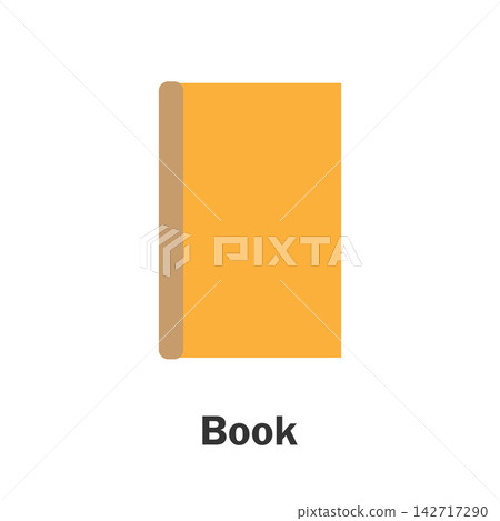 Book in cartoon style, school card for kid, preschool activity for children, vector illustration Book in cartoon style, school card for kid, preschool activity for children, vector illustration 142717290