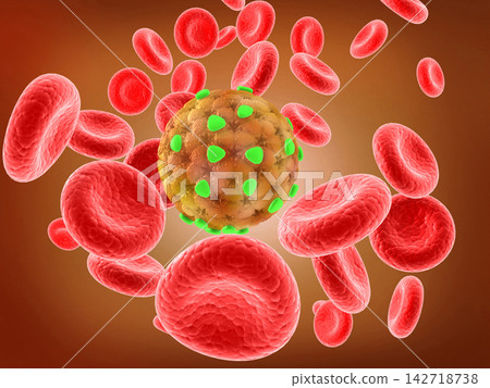 Virus in bloodstream Virus in bloodstream 142718738
