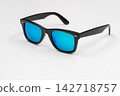 Sunglasses isolated over white background 142718757