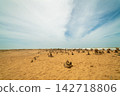 Beautiful views, Desert Sand Mountain Scenery, sand dunes 142718806