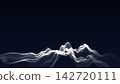 Particle waves, abstract light background 142720111