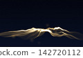 Particle waves, abstract light background 142720112