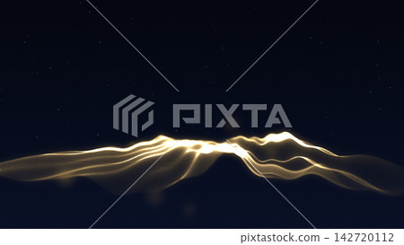 Particle waves, abstract light background Particle waves, abstract light background 142720112