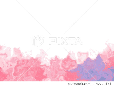 粉紅紫色水彩大理石紋背景 142720151