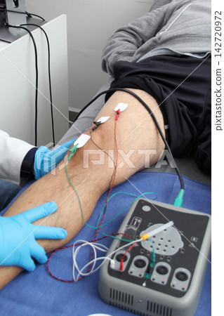 Somatosensory Evoked Potentials SEP or Nerve Conduction Velocity NCV is a test of electrical signals through a nerve, done in conjunction with an electromyography EMG to check the muscles Somatosensory Evoked Potentials SEP or Nerve Conduction Velocity NCV is a test of electrical signals through a nerve, done in conjunction with an electromyography EMG to check the muscles 142720972