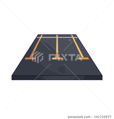Illustration of Parking Space Illustration of Parking Space 142720977