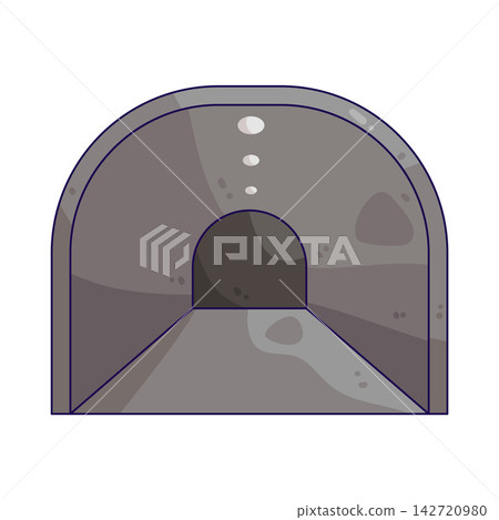 Illustration of Tunnel Illustration of Tunnel 142720980