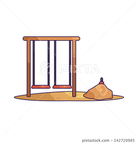 Illustration of Playground  142720985