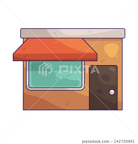 Illustration of Store Illustration of Store 142720991
