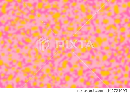Pink and yellow mottled background illustration 142721095
